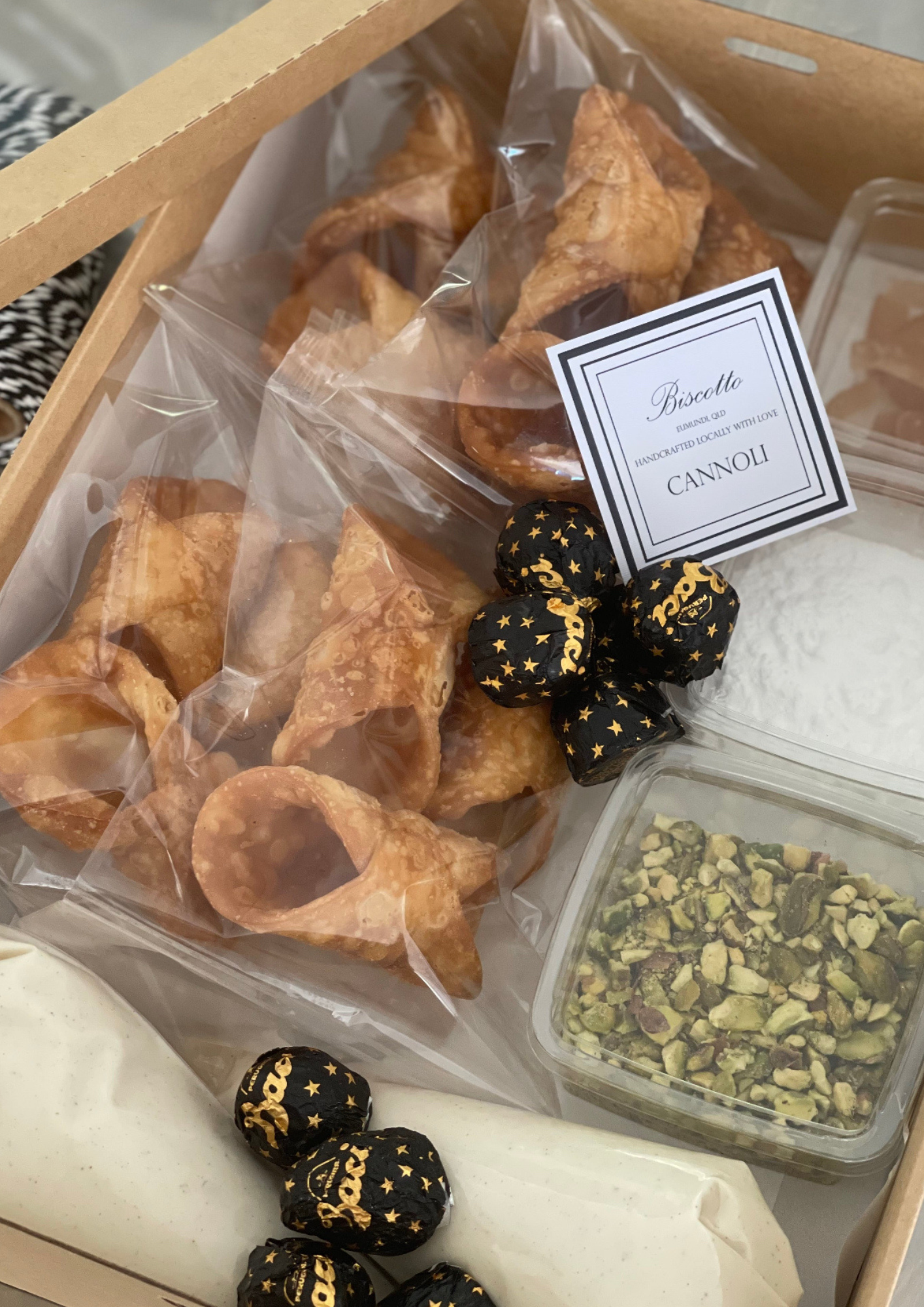 Cannoli Box - Assemble Your Own