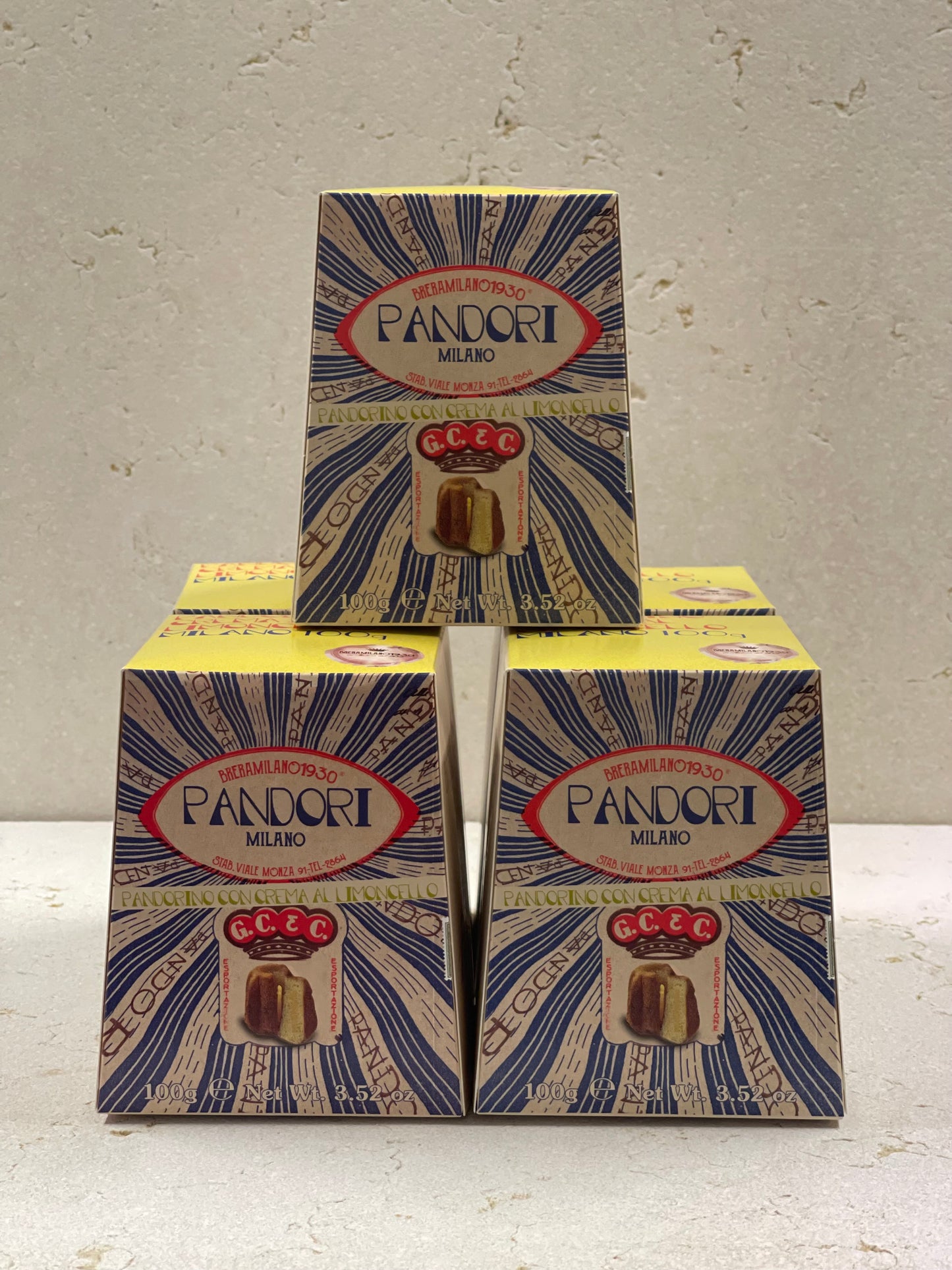 BreraMilano Mini Panettone Limoncello 100g